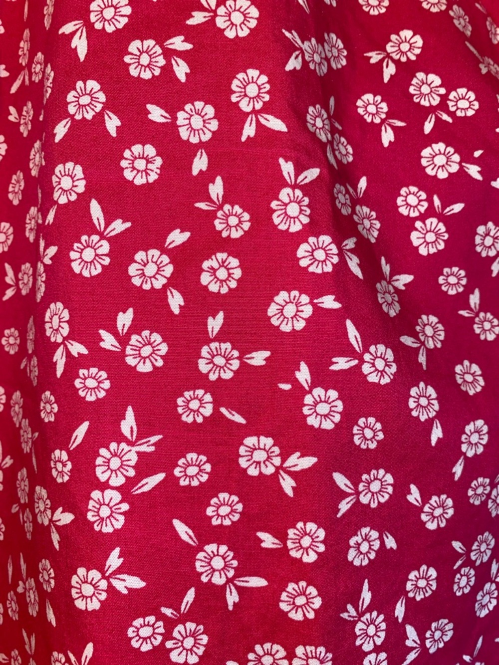 J. Crew Women's Hot Pink Floral Button-Down Top - Picture 4 of 5